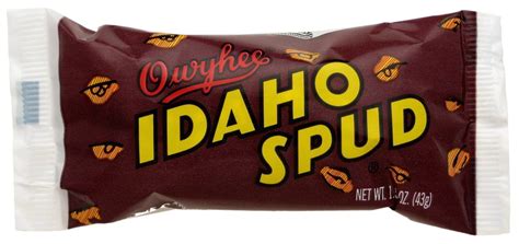 Idaho spuds - Fancy Bag - Idaho Spud Bites 13oz. Idaho Candy Co. Fancy Bag - Idaho Spud Bites 13oz. $9.25. Tub Milk Chocolate Caramel Peanut Clusters 17 oz. Idaho Candy Co. 